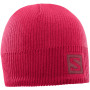 Gorro Salomon Logo Beanie rosa Hibiscus