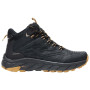 Botines trekking hombre Regatta Derino Mid negro Black/Rubbr