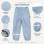 Pantalones para niños DucKsday Rainpants Light Blue