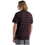 Camiseta de hombre Icebreaker Mens Wave SS Tee Stripe