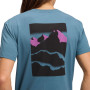 Camiseta de mujer Black Diamond W Mountainscape SS Tee