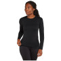 Camiseta de mujer Icebreaker W Mer Core Heavyweight LS Crewe