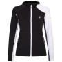 Sudadera de mujer Dare 2b ConveyIICoreStrch negro/blanco CharcMrl/Blk