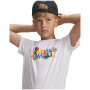 Camiseta funcional para niños Under Armour UA B Patch Pack Wm SS White