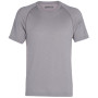 Camiseta de hombre Icebreaker M Motion Seamless SS Crewe gris SlateHeather