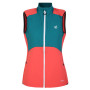 Chaleco de mujer Dare 2b Avidly Vest azul/rojo NeonPch/Frtn (J7Y)