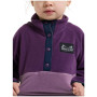 Sudadera para niños Didriksons Monte Kids Half Bu 6 Northen Purple