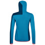Sudadera de mujer Ortovox W's Fleece Light Grid Sn Hoody