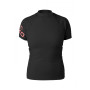 Camiseta funcional de mujer Hiko Shade Ultra kr.r negro