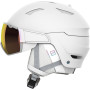 Casco de esquí para mujer Salomon Mirage White Ruby