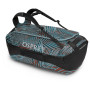 Bolsa de viaje Osprey Transporter 65 verde/negro palm leaf glitch print