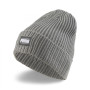 Gorro de invierno Puma Ribbed Classic Cuff Beanie gris gray