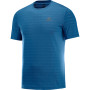 Camiseta de hombre Salomon XA Tee M azul oscuro Poseidon/Heather