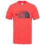 Camiseta de hombre The North Face Easy Tee rojo SalsaRed