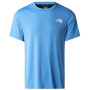 Camiseta funcional de hombre The North Face Lightbright S/S Tee azul/negro SUPER SONIC BLUE/TNFBLACK