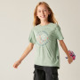 Camiseta para niños Dare 2b Kids Trackstand II Tee Glacier Green
