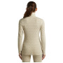 Camiseta funcional de mujer Icebreaker Women M 260 Tech Vertex LS HZ AlpGeo