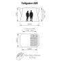 Carpa de autocaravana/furgoneta Kampa Tailgater AIR