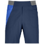 Pantalones cortos de hombre Ortovox Piz Selva Light Shorts azul Blue Lake
