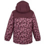 Chaqueta de invierno para niños Regatta Lofthouse Fig/Violet Leopard