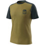 Camiseta de hombre Dynafit Transalper Light M S/S Tee negro/verde army
