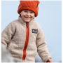 Sudadera para niños Didriksons Gibbs Kids Fullzip 2 Beach Beige/Rust