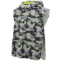 Poncho para niños Regatta Kids Towel Robe DrkStrmCamo