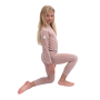 Ropa interior funcional para niños Sensor Merino Air Set Dusty Pink