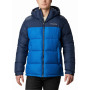 Chaqueta de invierno para hombre Columbia Pike Lake Hdd Jkt azul BrightIndigoCollegiateNavy