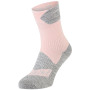 Talla de calcetines: 36-38 / Color: rosa/gris