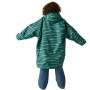 Abrigo impermeable para niños Regatta Junior Changing Robe Mediterranea