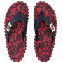 Chanclas Gumbies Islander Flip-Flops - Red & Blue Rose
