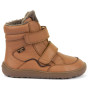 Botas de invierno para niños Froddo Barefoot Tex Winter Cognac