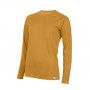Camiseta funcional de mujer Lasting Atila marrón hořčicová