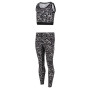 Juego funcional para niños Regatta Atkin Set negro/blanco Blk/WhtAniml