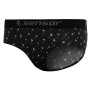Bragas Sensor Merino Impress negro Black/Pattern