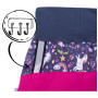 Pantalones softshell para niños Unuo bez zateplení vzor