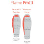 Saco de dormir de plumón Sea to Summit Flame FmIII Regular