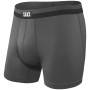 Calzoncillos bóxer para hombre Saxx Sport Mesh BB Fly gris Graphite