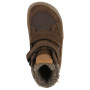 Botas de invierno para niños Froddo Barefoot Tex Winter Dark Brown