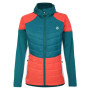 Chaqueta de mujer Dare 2b CulminationWlHybd azul/rojo FrGrn/Neo/Wh (ZZI)