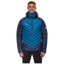 Chaqueta de plumón para hombre Mammut Broad Peak IN Hooded Jacket Men azul/ azul claro deep ice - marine 50554
