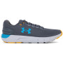 Zapatillas de carrera para hombre Under Armour Charged Rogue 2.5 Storm gris PitchGray/OmegaOrange/RadarBlue