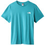 Camiseta de hombre The North Face Simple Dome Tee azul/gris Harbor Blue
