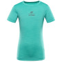 Camiseta para niños Alpine Pro Basiko Green verde PASTEL PERF GREEN