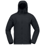 Chaqueta de invierno para hombre Norrona femund thermo60 Zip Hood negro Caviar Black