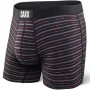 Calzoncillos bóxer Saxx Vibe Boxer Brief negro/rojo BlackGradientStripe