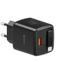 Adaptador Swissten SlideCharge Gan 30W, 1X USB-A 18W