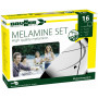 Vajilla Brunner Melamine Set Serenade