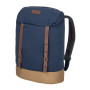 Mochila urbana Loap Jussi azul DkBlue/Brown